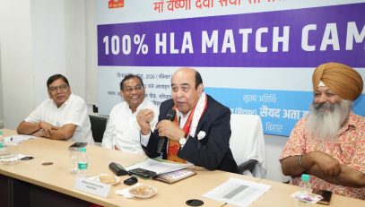 Honorable Governor addressing the people at the event.