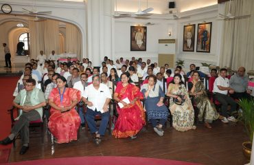 माननीय राज्यपाल ने प्रजापिता ब्रह्मकुमारी ईश्वरी विश्वविद्यालय के “कर्मयोग के माध्यम से सशक्त भारत” अभियान को बिहार के शासन और प्रशासन से जुड़े अधिकारियों के लिए प्रारंभ किया ।