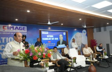 Honorable Governor addressing the people at the event.