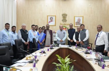 माननीय राज्यपाल ने पूर्णिया विश्वविद्यालय की गतिविधियों की समीक्षा की।