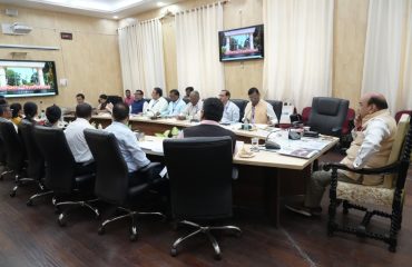 माननीय राज्यपाल ने पाटलिपुत्र विश्वविद्यालय की गतिविधियों की समीक्षा की।