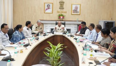 माननीय राज्यपाल ने ललित नारायण मिथिला विश्वविद्यालय,दरभंगा की गतिविधियों की समीक्षा की।