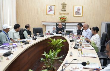 Hon'ble Governor reviewed the academic and administrative activities of Veer Kunwar Singh University.