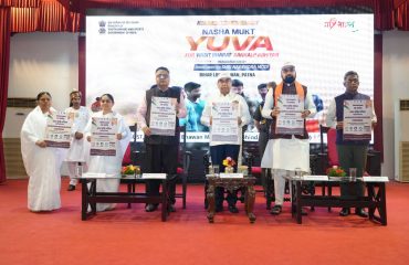 Hon'ble Governor participated in the launch ceremony of the Drug Free Youth for Developed India Sankalp Abhiyan through video conferencing.