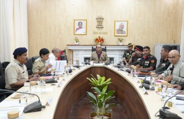 A meeting regarding the respectable rehabilitation and adjustment of Agniveers was held at Bihar Lok Bhawan.