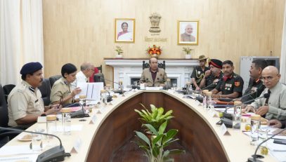 A meeting regarding the respectable rehabilitation and adjustment of Agniveers was held at Bihar Lok Bhawan.