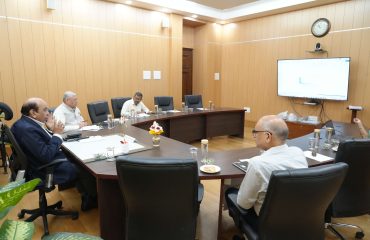Hon'ble Governor reviewed the Samarth Portal.
