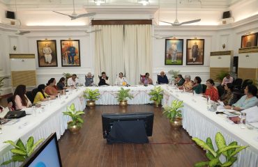 The general body meeting of Mahila Imdad Committee was held at Bihar Lok Bhawan.