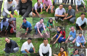 स्वतंत्रता दिवस के अवसर पर परिवहन आयुक्त कार्यालय में वृक्षारोपण कार्यक्रम