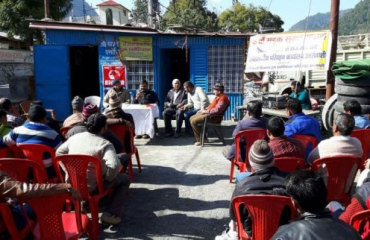 उत्तरकाशी में सड़क सुरक्षा जागरूकता अभियान