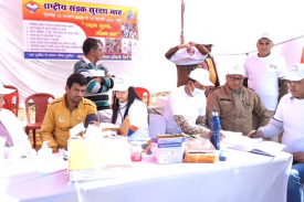 टिहरी में स्वास्थ्य जांच शिविर