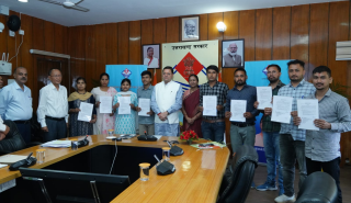 माननीय मुख्यमंत्री, उत्तराखंड सरकार द्वारा परिवहन विभाग, उत्तराखंड में चयनित सहायक लेखाकारों को नियुक्ति पत्र वितरित किये गये  ( दिनांक:17-04-2025)