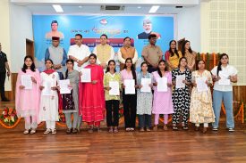 माननीय मुख्यमंत्री, उत्तराखंड सरकार द्वारा परिवहन विभाग, उत्तराखंड में चयनित प्रवर्तन आरक्षियों को नियुक्ति पत्र वितरित किये गये (दिनांक- 22-05-2025)
