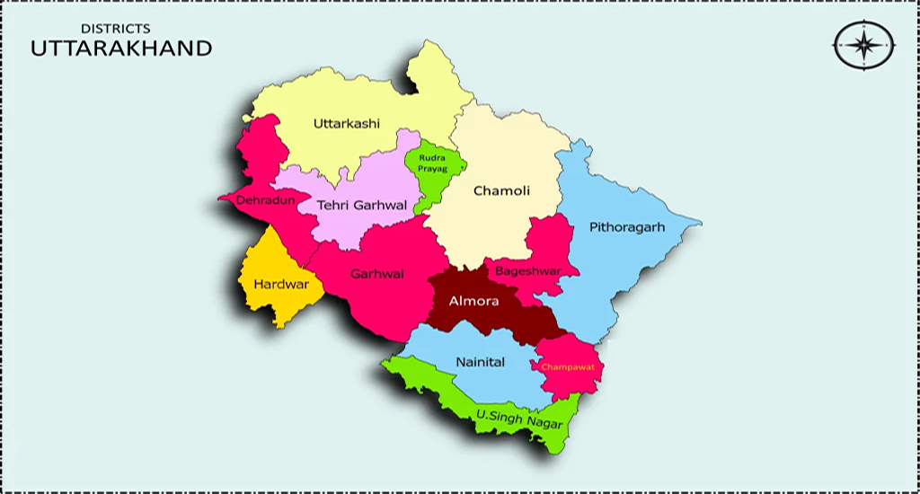जिले का नक्शा जिले का नक्शा