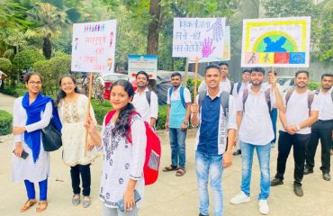 On the occasion of 3rd December 2024 IDPwD Free Coaching Scheme students participated in an awareness walk to Bandra Police Station