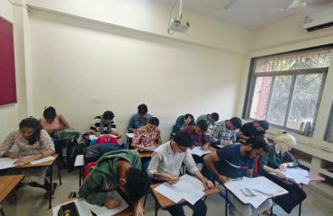 Free Coaching Scheme for PwDs (RRB-SSC Examination) periodic mock exam of students to enable them to prepare for exam and evaluate their progress