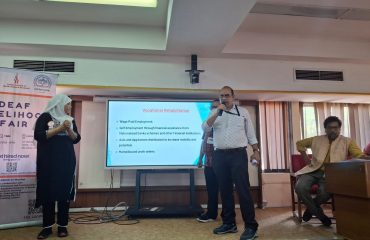 Deaf Livelihood Fair 2025 at AYJNISHD(D), Mumbai
