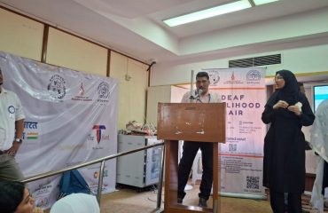 Deaf Livelihood Fair 2025 at AYJNISHD(D), Mumbai