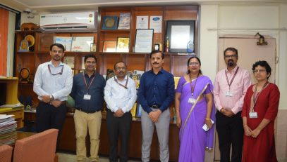 Visit of Shri Tukaram Munde, IAS, Secretary, Govt. of Maharashtra