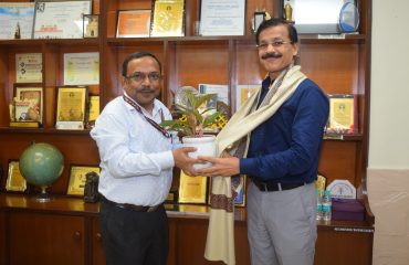 Visit of Shri Tukaram Munde, IAS, Secretary, Govt. of Maharashtra
