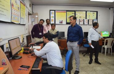 Visit of Shri Tukaram Munde, IAS, Secretary, Govt. of Maharashtra