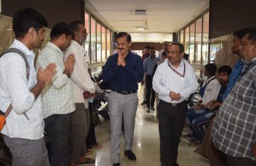 Visit of Shri Tukaram Munde, IAS, Secretary, Govt. of Maharashtra