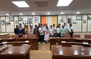Educators from Wangsel Institute for the Deaf, Bhutan visited at AYJNISHD(D), Mumbai