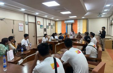 Educators from Wangsel Institute for the Deaf, Bhutan visited at AYJNISHD(D), Mumbai