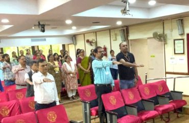 Pledge on Rashtriya Ekta Diwas