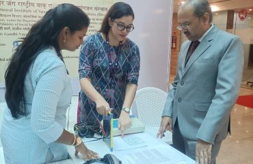 Purple Fair organised by the NADT in observance of the International Day for PwDs on 3rd December 2025 at BKC, Mumbai