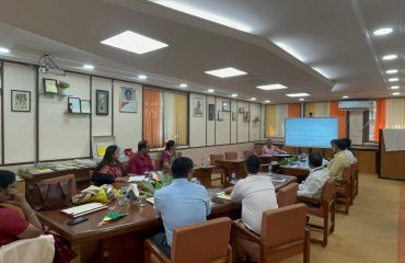 Ms. V. Vidyavathi, IAS, Secretary, DEPwD, MSJE visited AYJNISHD(D), Mumbai on 18th December 2025