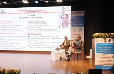 International Conference on Recent Advances in Early Intervention