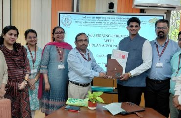 AYJNISHD(D), Mumbai signed an MoU with Ridlan AI Foundation