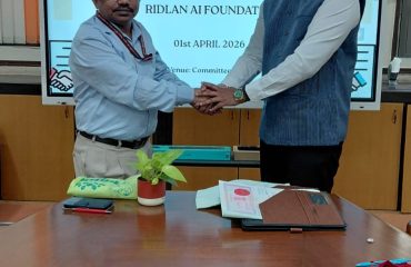 AYJNISHD(D), Mumbai signed an MoU with Ridlan AI Foundation