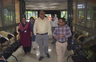 Dr Manik G Gursal, Secretary, Divyang Kalyan, Government of Maharashtra, Mumbai, visited