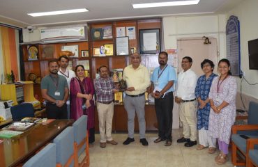 Dr Manik G Gursal, Secretary, Divyang Kalyan, Government of Maharashtra, Mumbai, visited