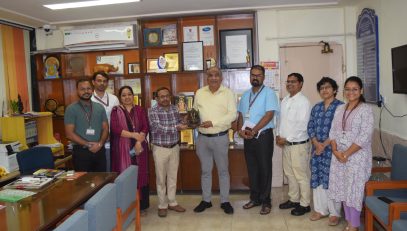 Dr Manik G Gursal, Secretary, Divyang Kalyan, Government of Maharashtra, Mumbai, visited