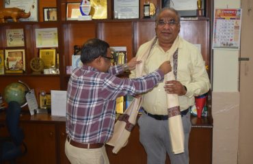 Dr Manik G Gursal, Secretary, Divyang Kalyan, Government of Maharashtra, Mumbai, visited