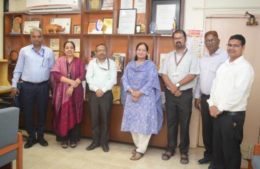 visit of Dr Rashmi Sharma, IAS, State Project Director, Samagra Shiksha Abhiyan, Rajasthan School Shiksha Parishad & Commissioner of School Education, Jaipur