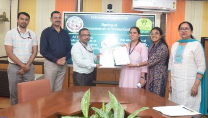 Signing of a MoU with the Association of People with Disability, Bengaluru