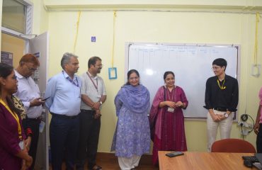 visit of Dr Rashmi Sharma, IAS, State Project Director, Samagra Shiksha Abhiyan, Rajasthan School Shiksha Parishad & Commissioner of School Education, Jaipur