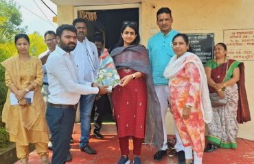 जेजेएम वर्क तपासण्यासाठी पांजरी लोधी आणि खरसोली येथे भेट दिली