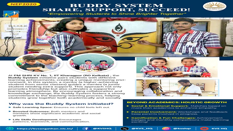 Buddy System PM SHRI KV IIT KHARAGPUR