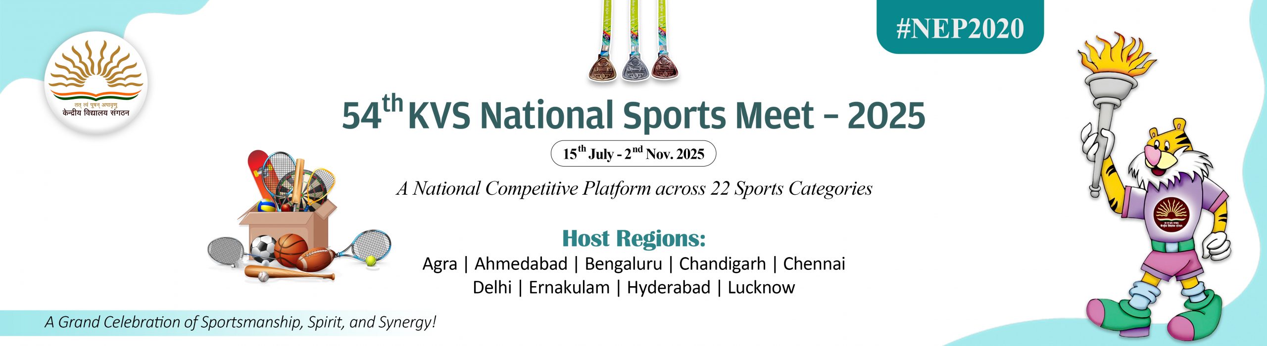 54th KVS National Sports Meet-2025