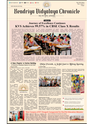 KVS Chronicle May 2026