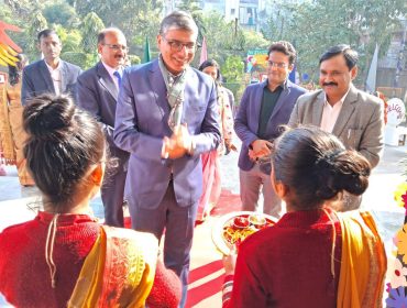 Commissioner, KVS Sh. Vikas Gupta visits PM SHRI KV Khichripur