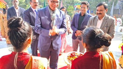 Commissioner, KVS Sh. Vikas Gupta visits PM SHRI KV Khichripur