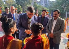 Commissioner, KVS Sh. Vikas Gupta visits PM SHRI KV Khichripur;?>