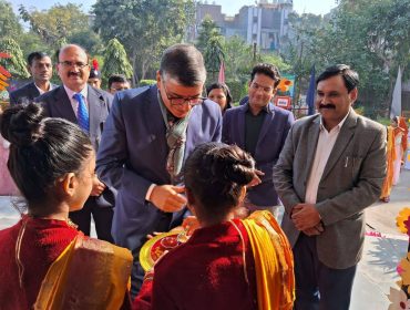 Commissioner, KVS Sh. Vikas Gupta visits PM SHRI KV Khichripur