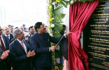 inaugurated the new office building of the Uttar Pradesh State Legal Services Authority